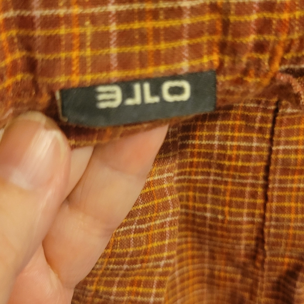 Men's Of Tge Earth Red Checkered Shirt Size XL - Picture 4 of 5